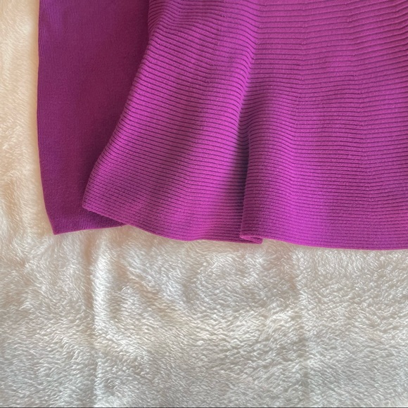 Alfani Women's Swing Knit Top PL Fuschia - Picture 6 of 11